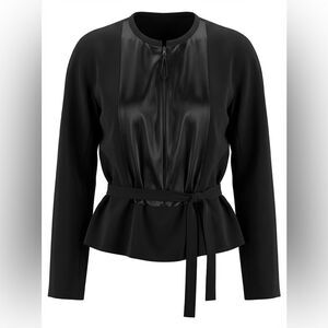 Giorgio Armani women’s black formal blouse/top size 40 or size 4